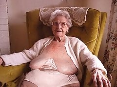 Granny big saggy tits